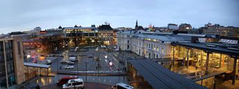 Oslo, Norway. The Central Station as seen from Thon Hotel Opera, 6th floor.
© 2012 Knut Dalen