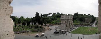 Arco di Costantino as seen from Colosseum, Rome, Italy
© 2008 Knut Dalen
