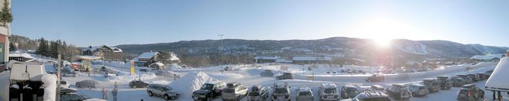 The winter resort Geilo as seen from the shopping center Tunet, Dec 30th. Norway
© 2009 Knut Dalen