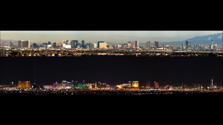 Las Vegas Day & Night
 2012 David Plambeck