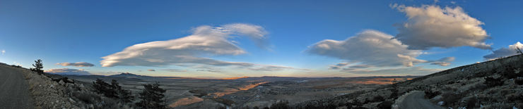 Cody, Wyoming from Cedar Mountain
© 2009 Mack H. Frost