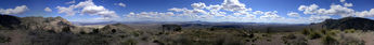 360° pano from the top of Coronado Peak.
© 2005 Lou Behrman