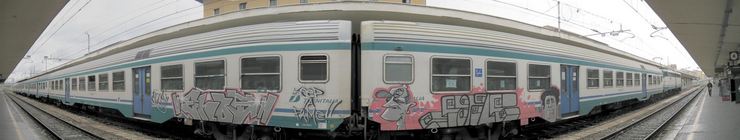 Trenitalia - Grafitti - Pisa Centrale, Italy
© 2008 Knut Dalen