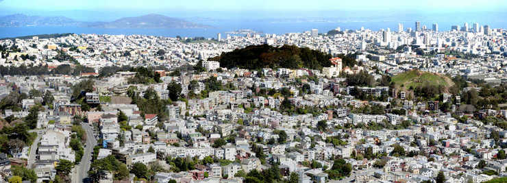 San Francisco Neighborhoods
© 2009 Willis Marshall