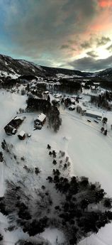 Drone panorama: My home village Hovet just before sunrise
© 2023 Knut Dalen